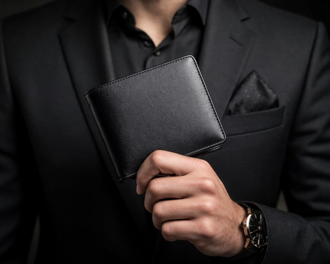 Italian Design Handmade Pure cow Leather Wallet for Men`s-Boys